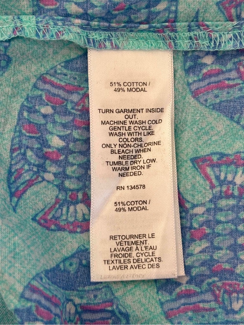 Vineyard Vines Ruffle Popover Top - Picture 5 of 6